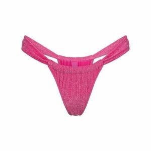 Pink Women's Shimmer Bikini Bottom